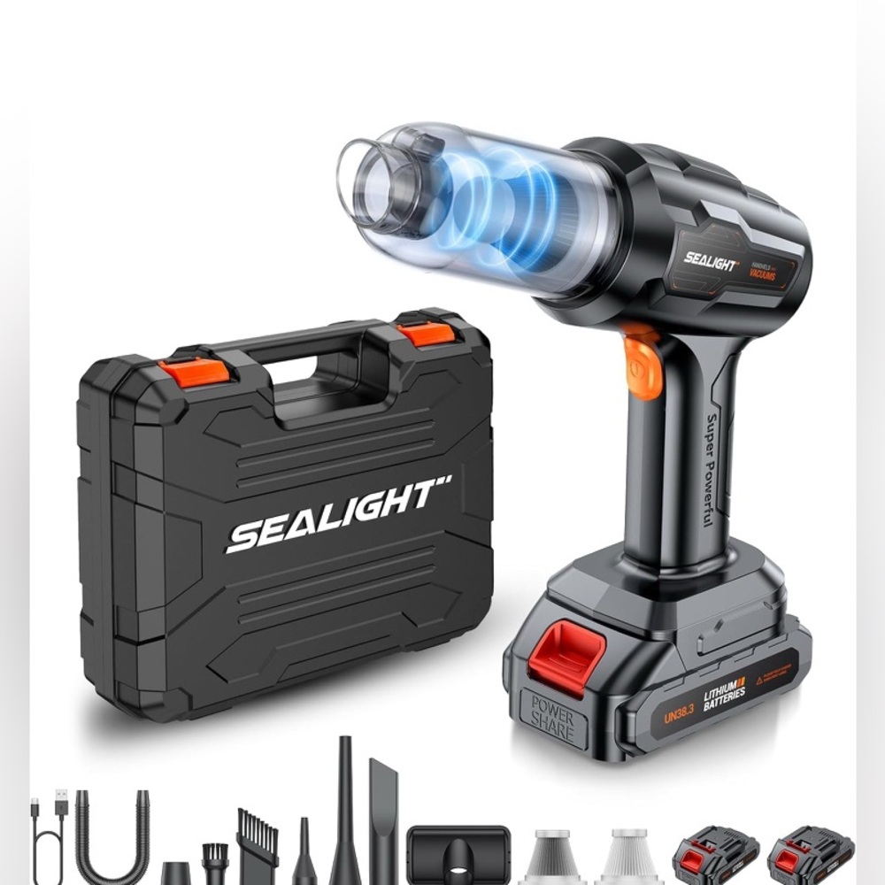 Sealight Cordless Vacuum Cleaner with Accessories